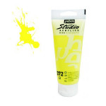 Peinture acrylique étude Studio 100ml - 372 - Jaune fluo