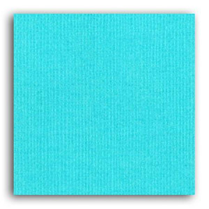 Papier Uni 30,5 x 30,5 cm - Bleu