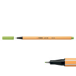 Feutre Pen 88 à pointe calibrée 0,4 mm - 12 Vert opaline