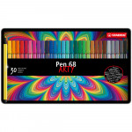 Feutres Stabilo Pen 68 - 30 couleurs assorties