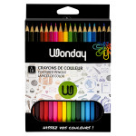 CRAYONS COULEUR JPC BOITE 18