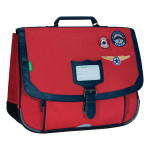 Cartable 38 cm Les Fantaisies Tom Rouge